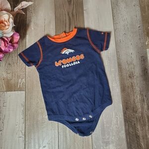 Reebok NFL Team Apparel Baby Toddler Denver Broncos Bodysuit Size 18m EUC